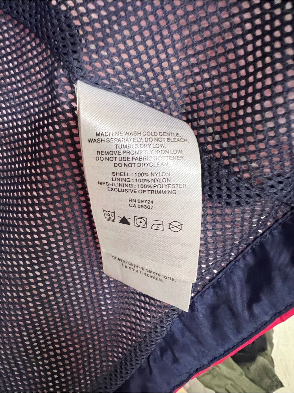 Columbia Women's Bright Pink Hooded Waterproof Jacket - Picture 5 of 6